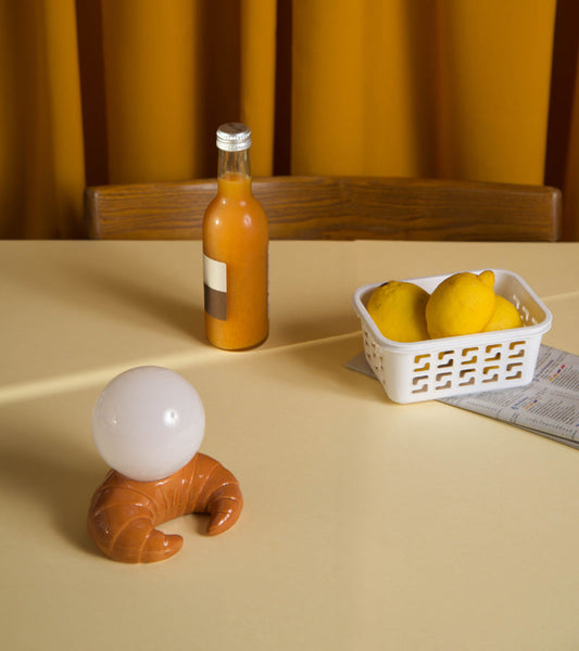 Lampe halbmond
