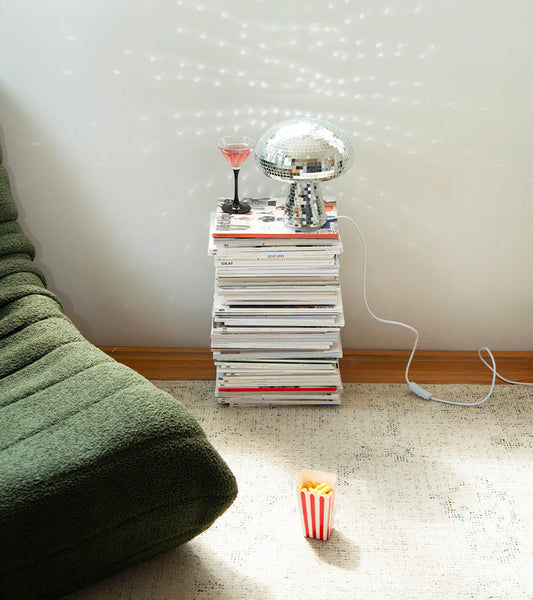Disco pilz lampe