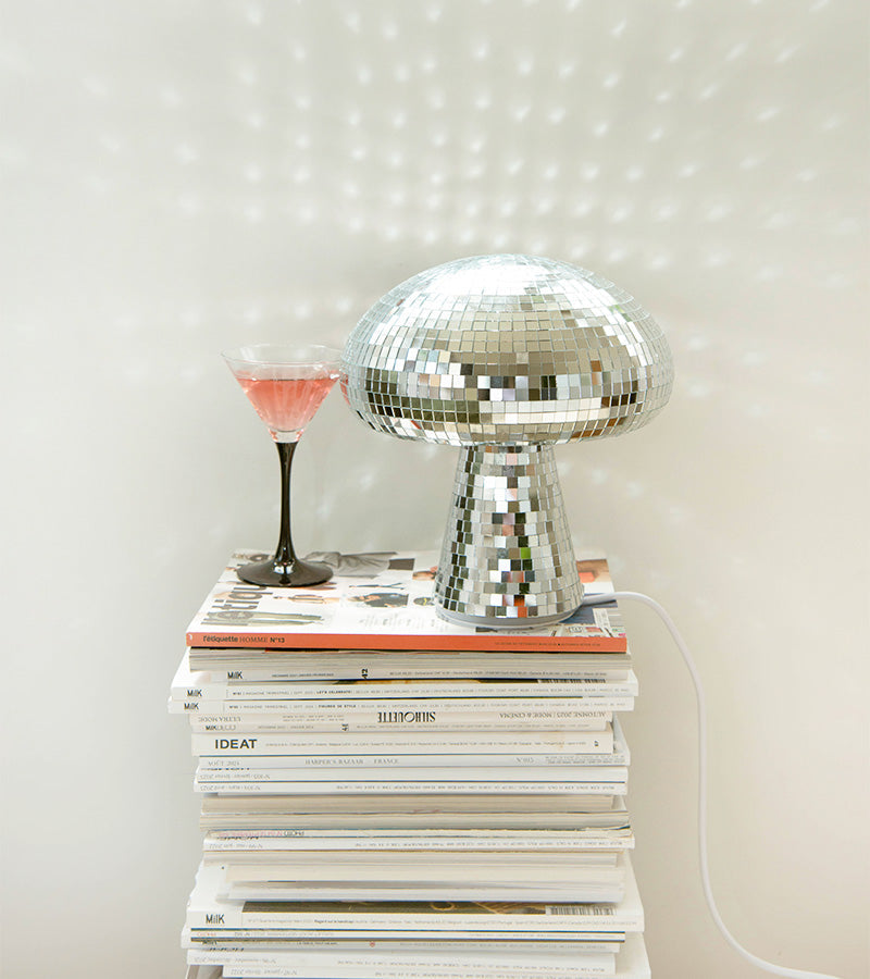 Disco pilz lampe