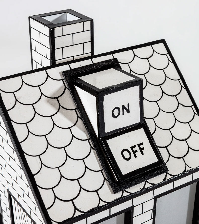 Lampe haus on off