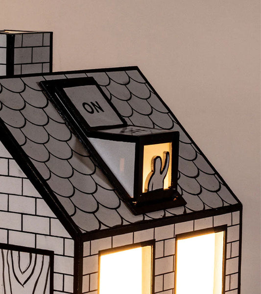 Lampe haus on off