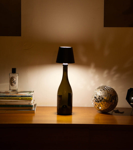 Flaschenlampe