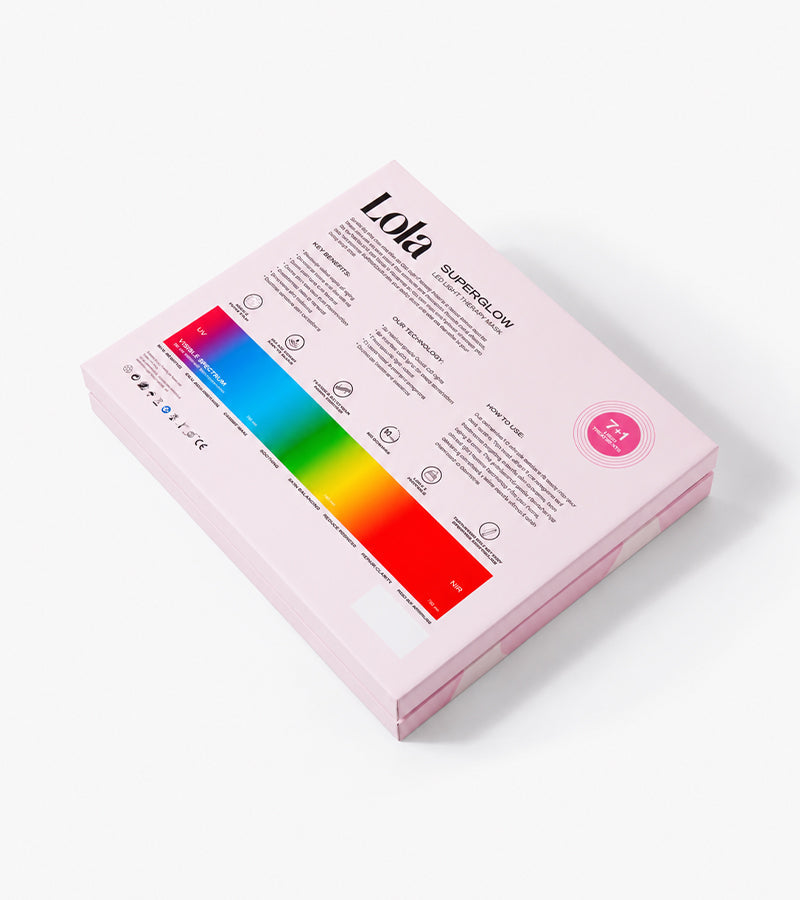 LED Gesichtsmaske - Superglow LOLA