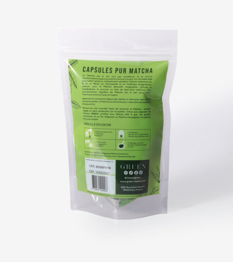 Matcha-Kapseln