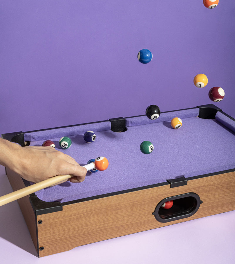 Mini tischbillard lila