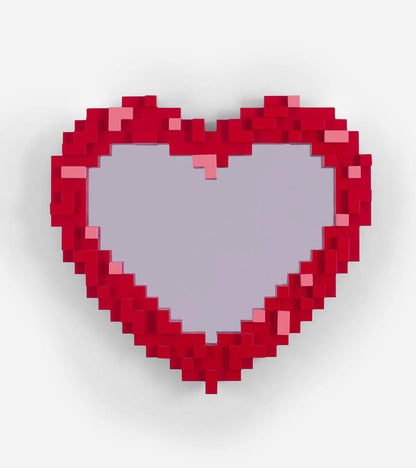 Miroir Cœur Pixel Design