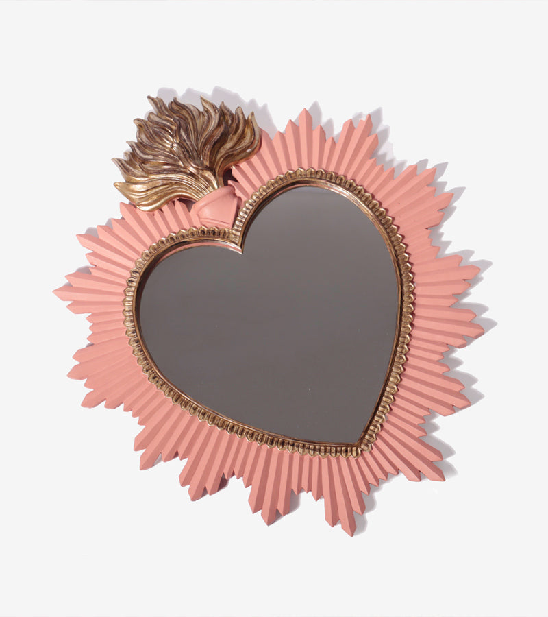 Spiegel ex voto rosa