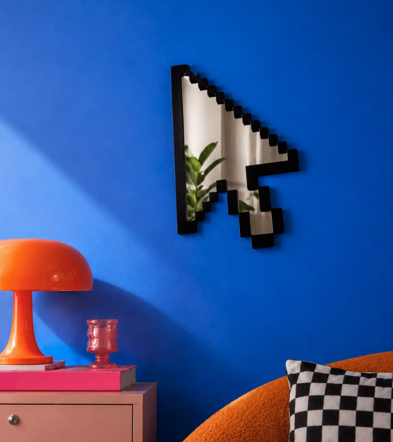 Cursor-Wandspiegel - Pixel-Pfeil