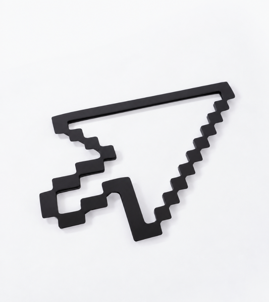 Cursor-Wandspiegel - Pixel-Pfeil