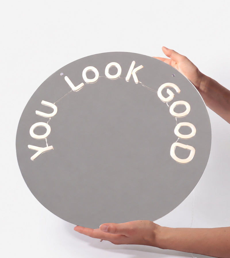 LED-Spiegel - You look good