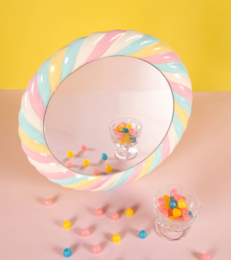 Marshmallow-Wandspiegel