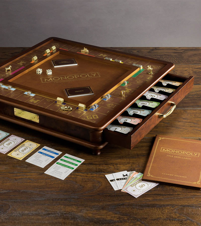 Monopoly holz deluxe