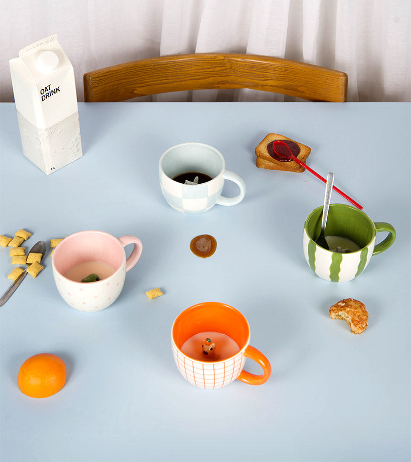 Tasse tier versteckt