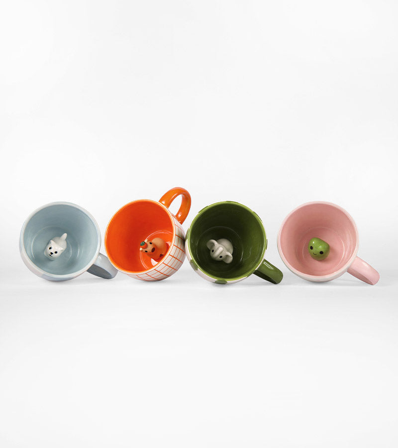 Tasse tier versteckt