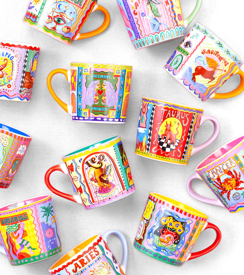 Zodiac becher