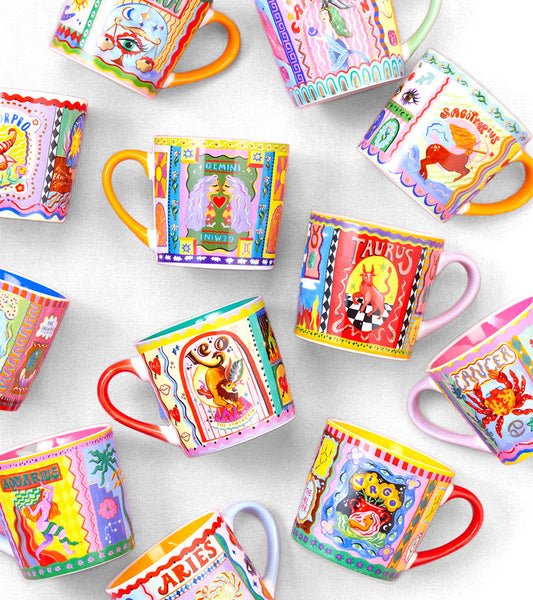 Zodiac becher
