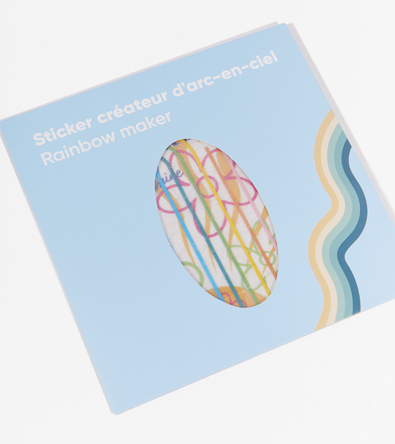 Sticker set regenbogen 3er
