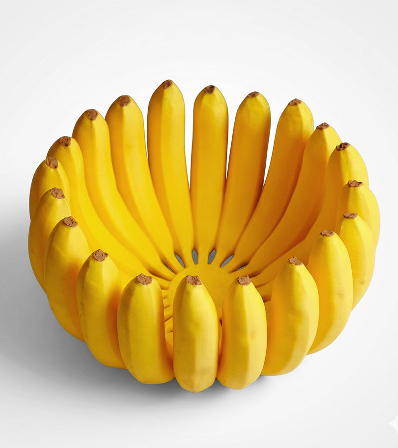Realistische Bananen-Obstschale