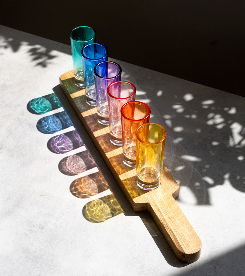 Shotboard rainbow