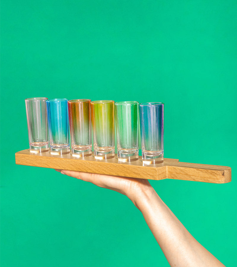 Shotboard rainbow