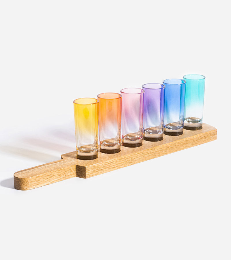 Shotboard rainbow