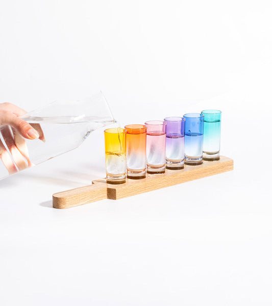 Shotboard rainbow