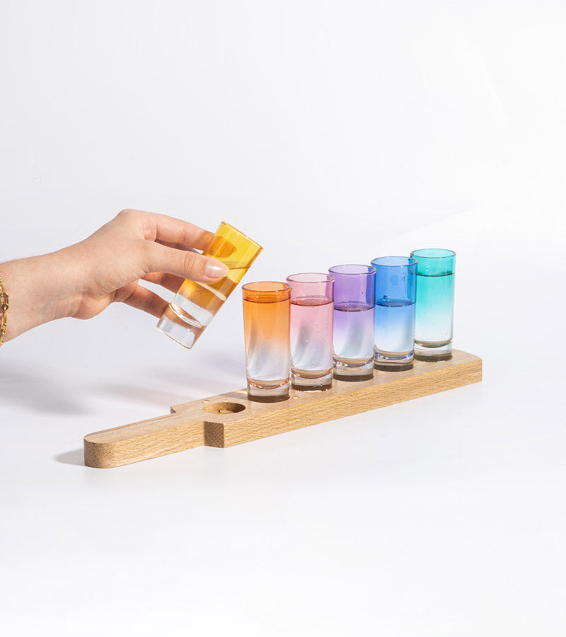 Shotboard rainbow