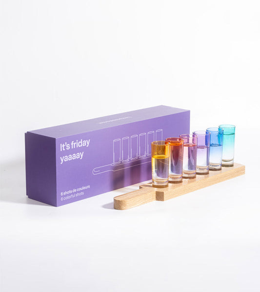 Shotboard rainbow