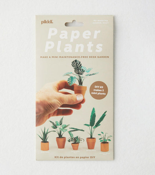 Papierpflanzen diy
