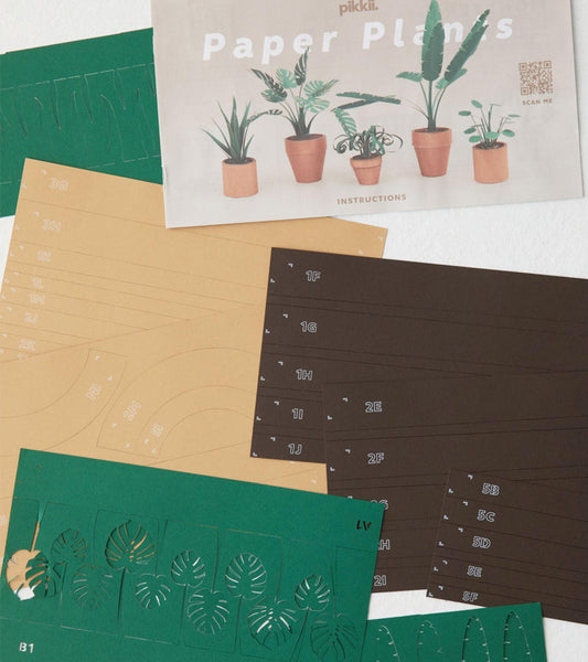 Papierpflanzen diy