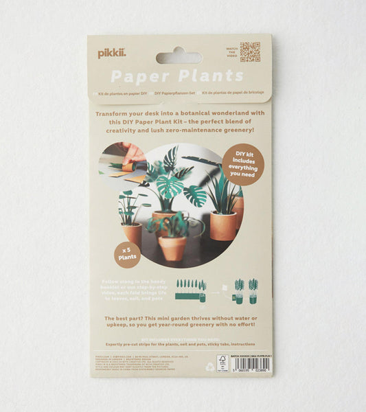 Papierpflanzen diy