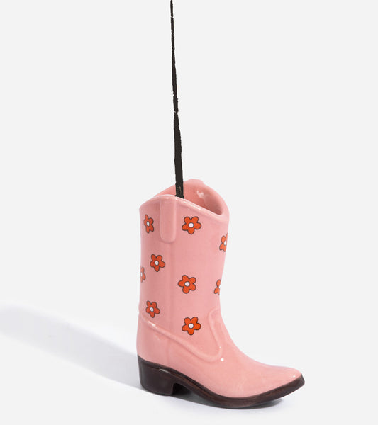 Räucherstäbchenhalter cowboystiefel