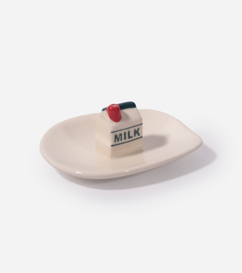 Räucherstäbchenhalter Milchpackung