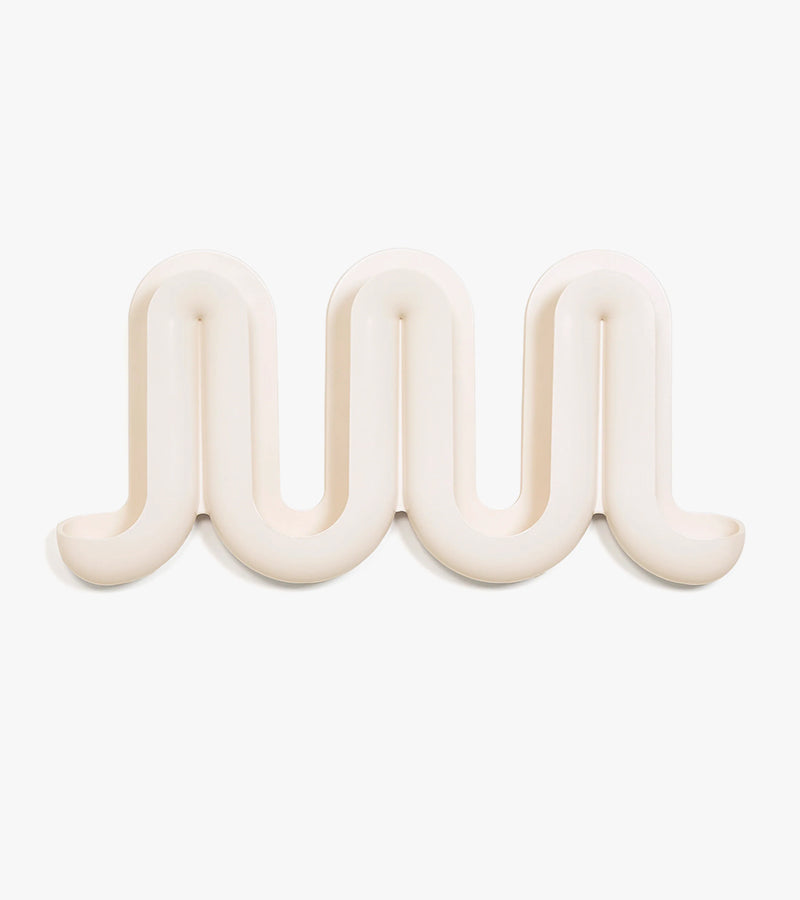 Multifunktionaler Wandhaken Swell - Creme