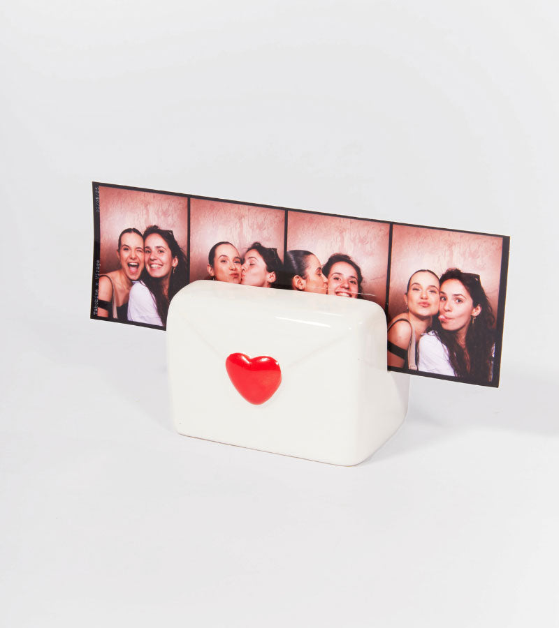 Fotohalter liebesbrief