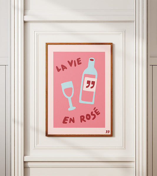 Poster la vie en rose