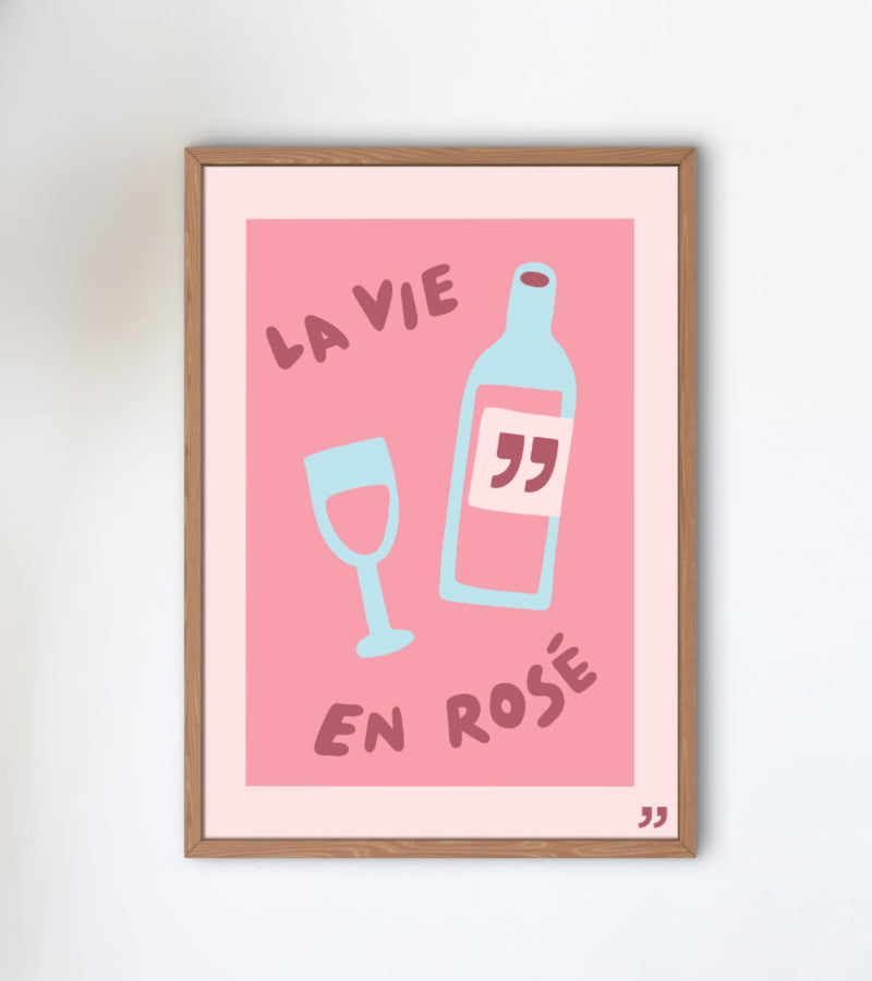 Poster la vie en rose