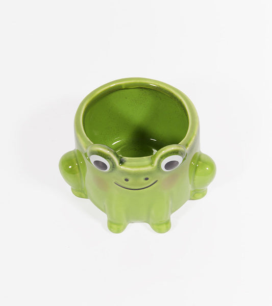 Blumentopf frosch