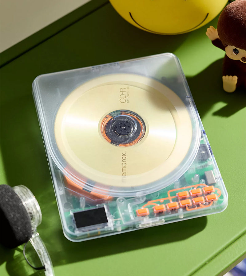 Retradisc - Tragbarer Bluetooth-CD-Player