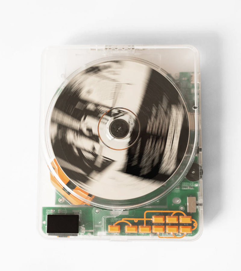 Retradisc - Tragbarer Bluetooth-CD-Player