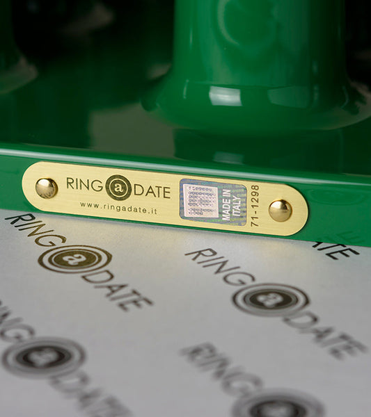Kalender Ring a Date grün