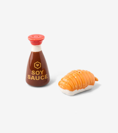 Salière Poivrière Sushi et Sauce Soja