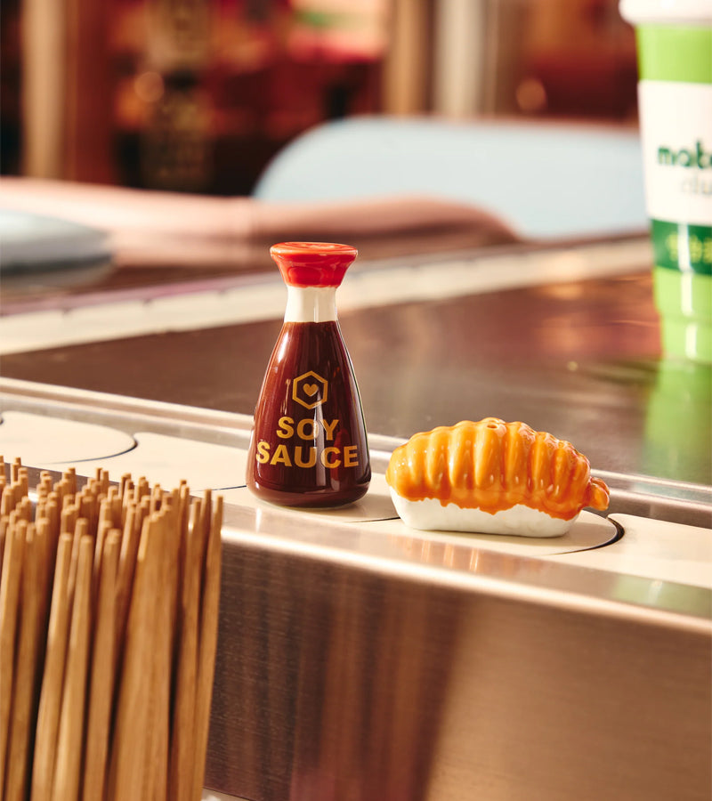 Salière Poivrière Sushi et Sauce Soja