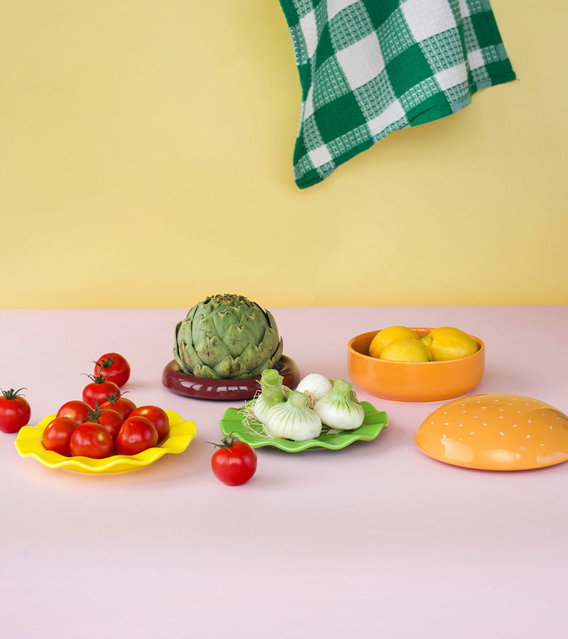 Teller set hamburger
