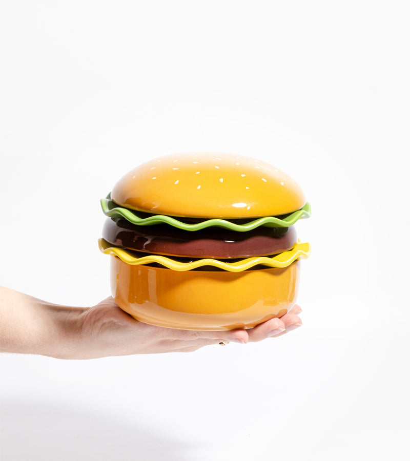 Teller set hamburger