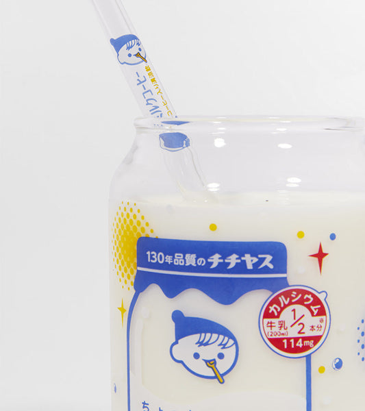 Glas milk cup kawaii