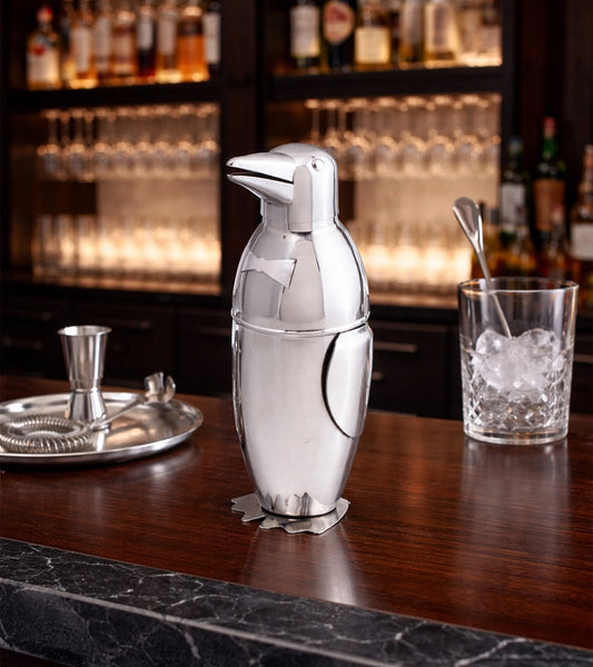 Cocktail shaker pinguin