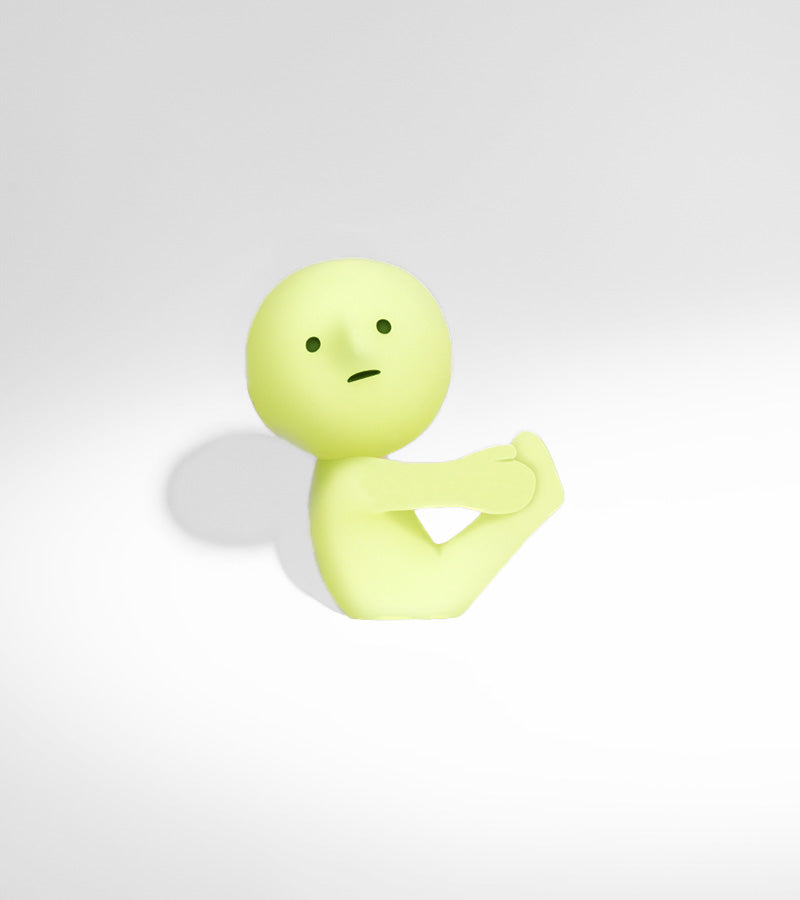 Smiski figur yoga