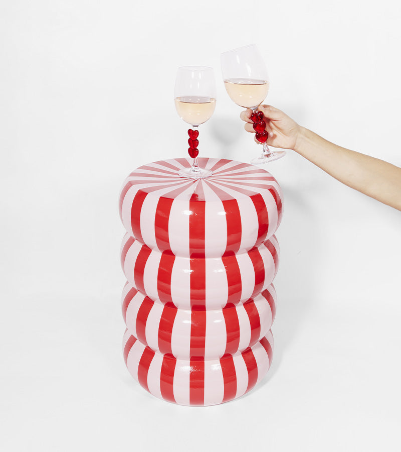 Beistelltisch candy rosa