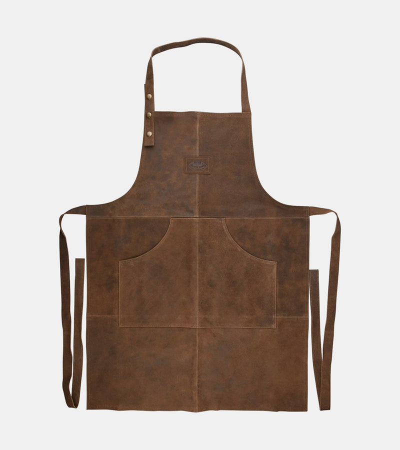 BBQ schürze leder